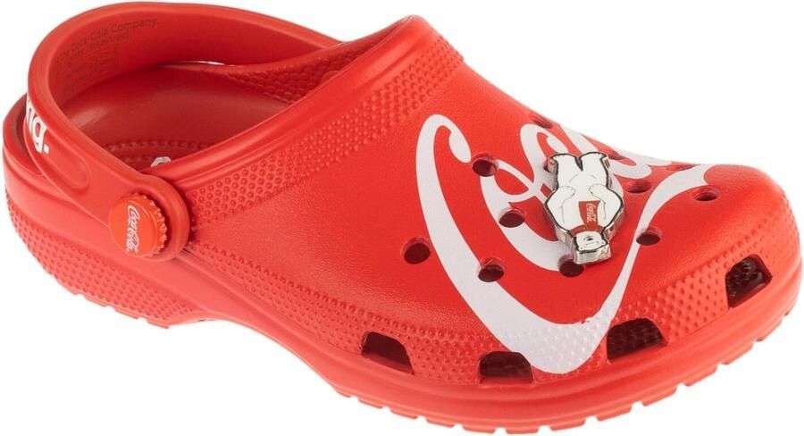 Crocs Classic Coca Cola Clog Unisex Rood Slippers - Foto 12