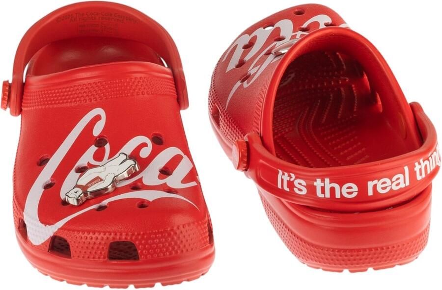 Crocs Classic Coca Cola Clog Unisex Rood Slippers - Foto 3