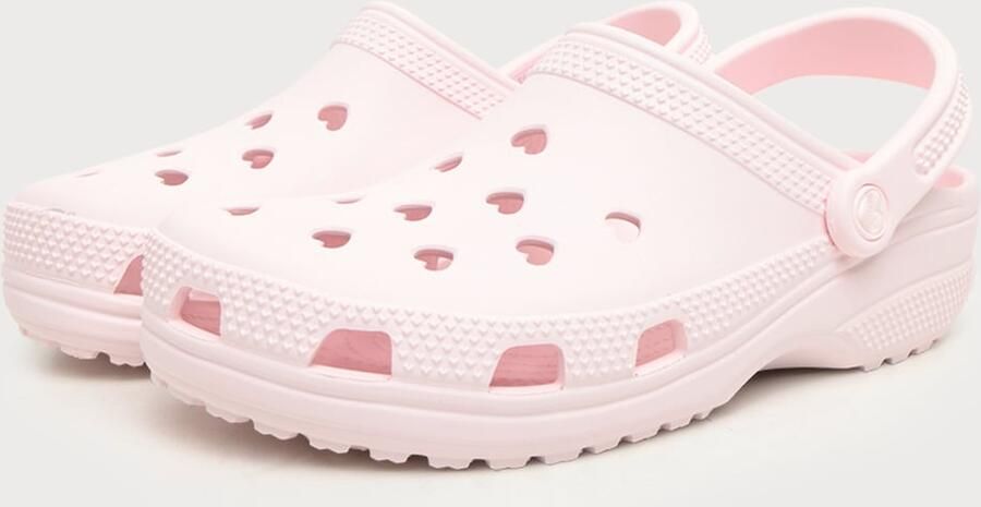 Crocs Classic Hearts Cut Out Klompen Wit - Foto 5
