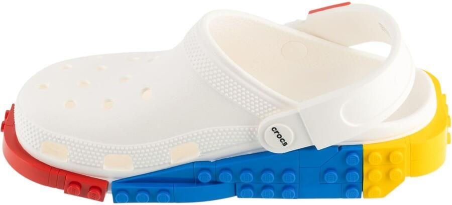 Crocs Clogs '4LW System' royal blue koningsblauw mosterd wit - Foto 2