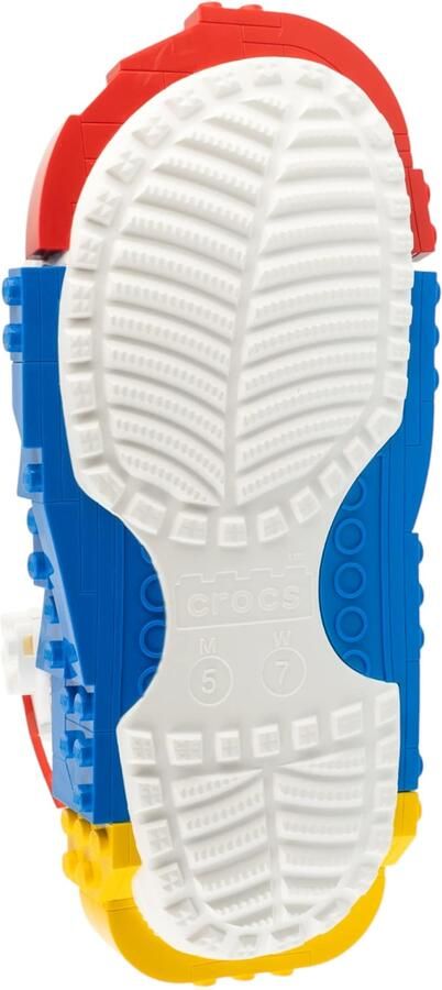 Crocs Clogs '4LW System' royal blue koningsblauw mosterd wit - Foto 5