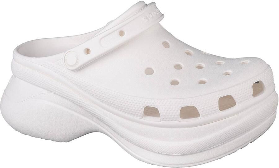 Crocs Classic Bae Clog Serie Dames Klomp Witte Hoge Zool Comfortable en Duurzaam