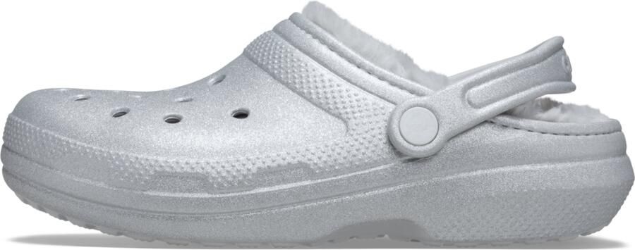 Crocs Clogs Classic Fuzz Lined Glitter