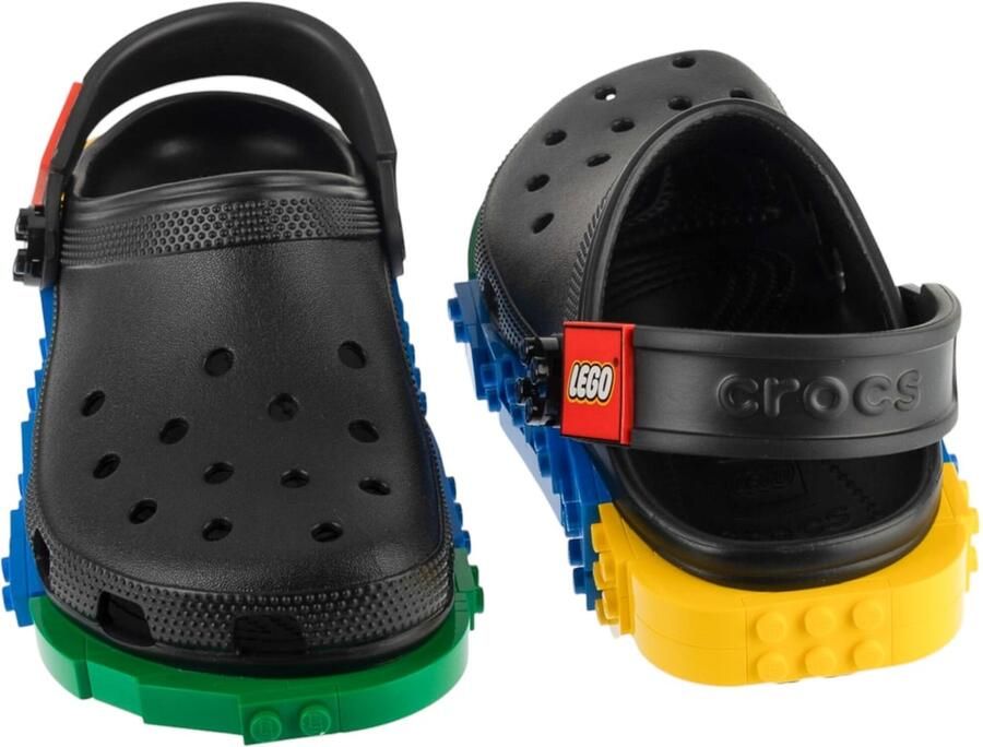 Crocs Clogs '4LW System' royal blue koningsblauw mosterd rood zwart - Foto 16