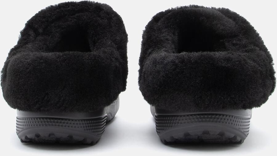 Crocs Classic Unfurgettable Vegan Suede Clog Pantoffels maat M9 W11 zwart - Foto 4