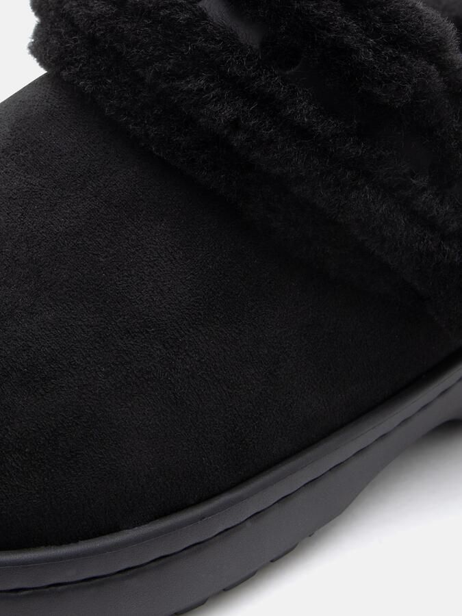 Crocs Classic Unfurgettable Vegan Suede Clog Pantoffels maat M9 W11 zwart - Foto 6