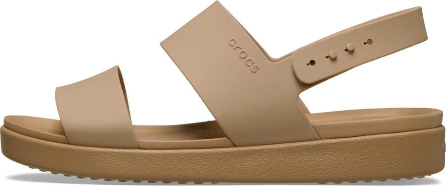 Crocs Brooklyn Backstrap Low Sandalen Bruin Vrouw