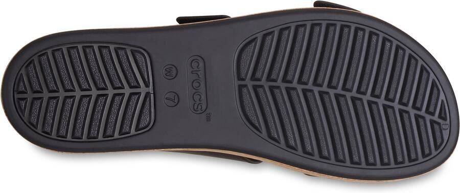 Crocs Sleehakmuiltjes Brooklyn Cork Buckle sleehak sandaal plateausandaal met literide™ schuimvoetbed - Foto 6