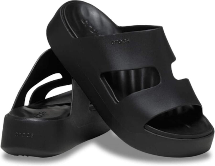 Crocs Badslippers Getaway Platform H-Strap zomerschoen slippers badschoen poolslides zachte binnenzool - Foto 10