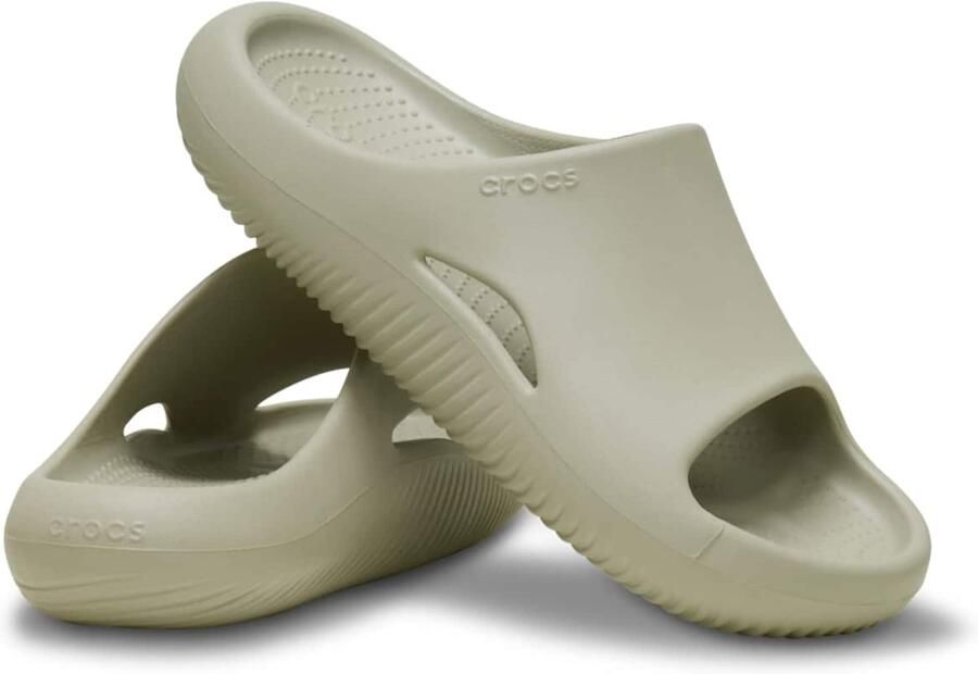 Crocs Mellow Recovery Slippers Beige - Foto 4
