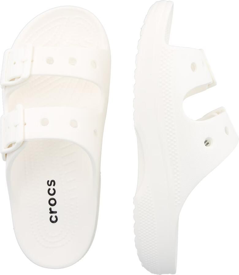 Crocs Women's Saturday Sandal Sandalen maat W10 grijs wit - Foto 3