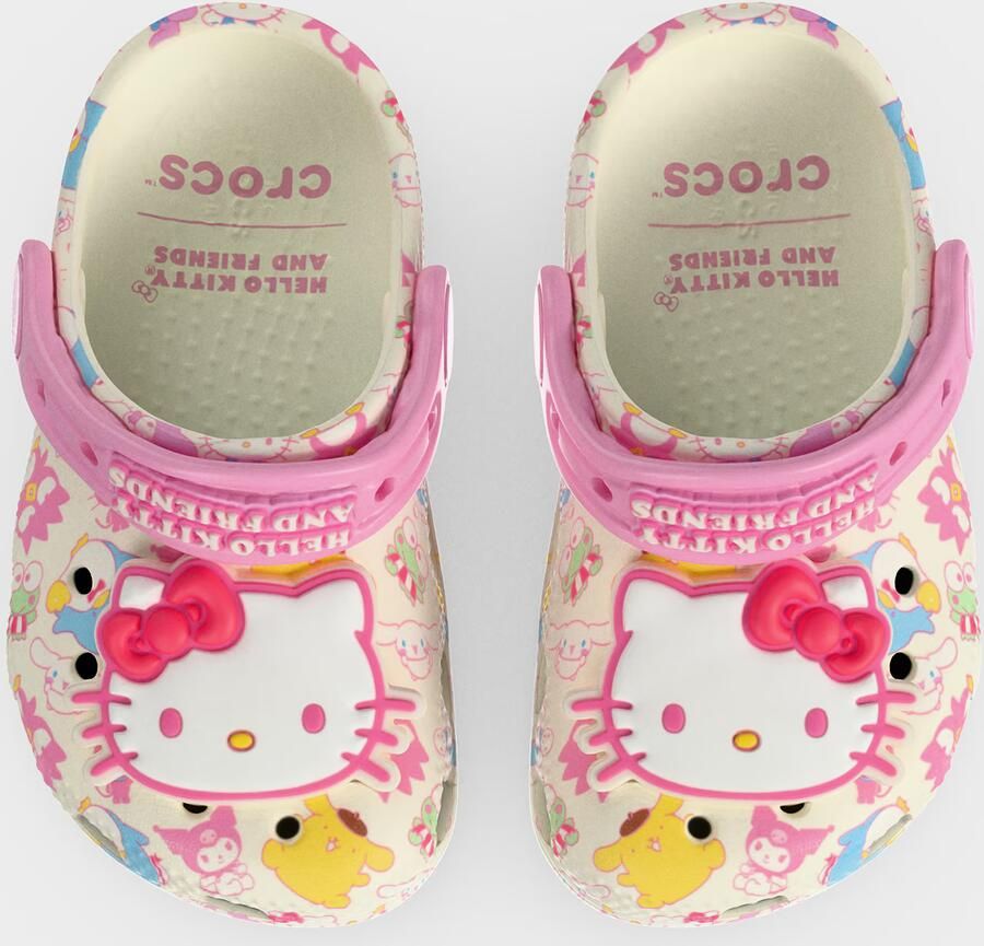 Crocs Open schoenen 'HKF Pastel Classic' crème lichtblauw mintgroen pink - Foto 3