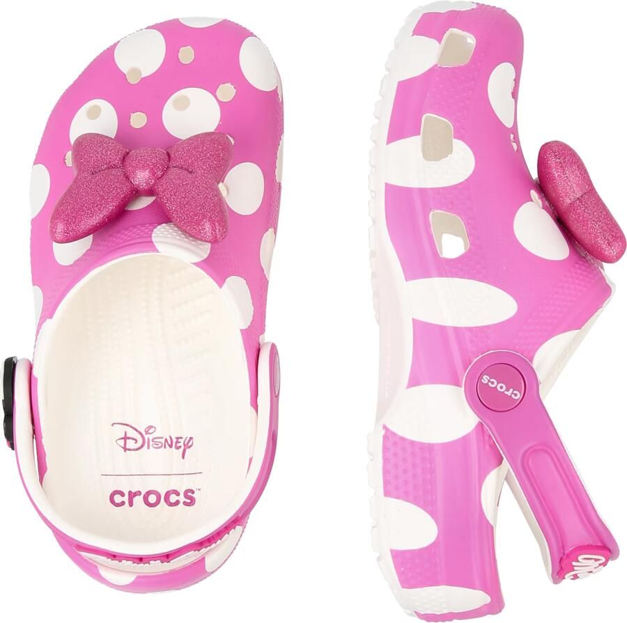 Crocs Open schoenen 'Minnie Mouse Cls' pink wit - Foto 3
