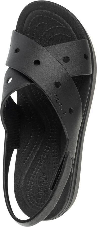Crocs Brooklyn 4u sandalen met klittenband en gekruiste bandjes - Foto 8