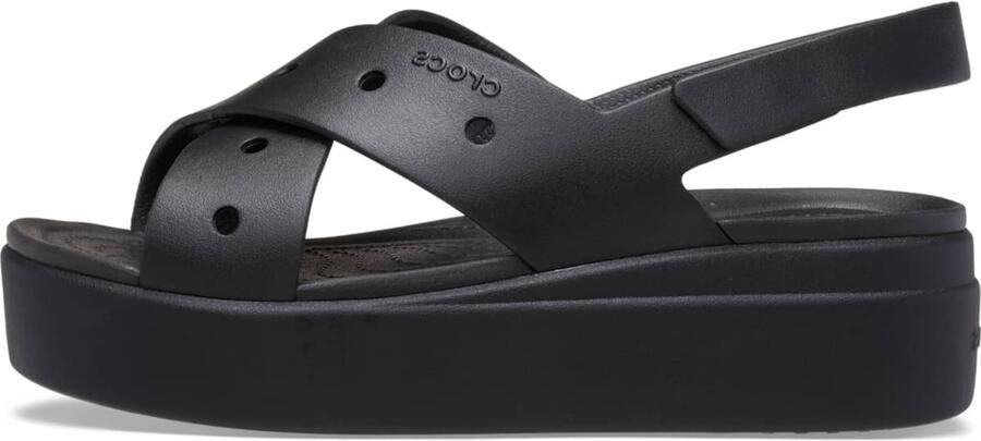 Crocs Brooklyn 4u sandalen met klittenband en gekruiste bandjes - Foto 13