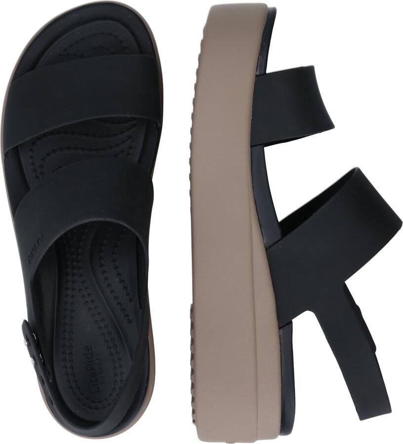 Crocs Sleehaksandaaltjes Brooklyn Low Wedge zomerschoen sandaal sleehak met modieuze plateauzool - Foto 3