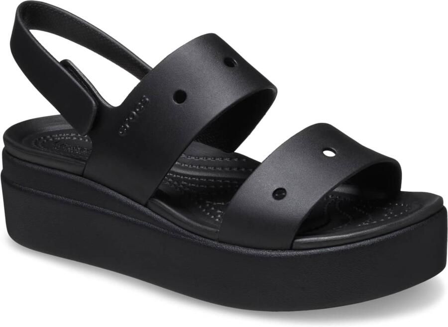 Crocs Sandalen met sleehak Sabots Brooklyn 4u noir - Foto 5