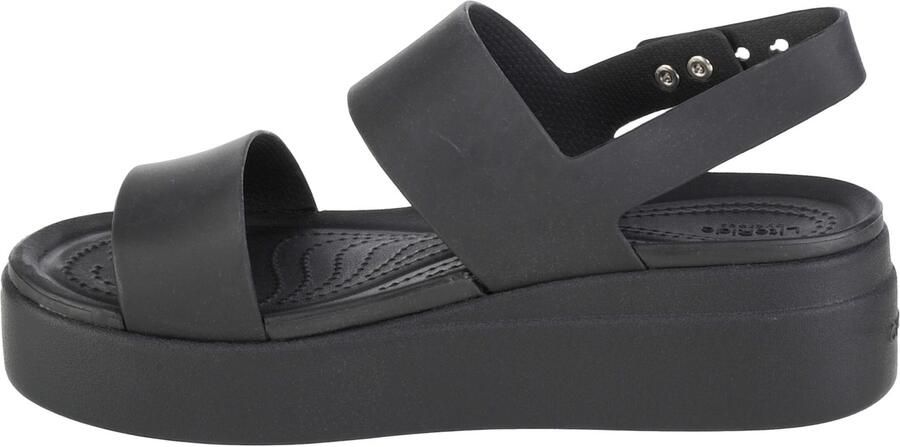 Crocs Sleehaksandaaltjes Brooklyn Low Wedge zomerschoen sandaal sleehak met modieuze plateauzool - Foto 12