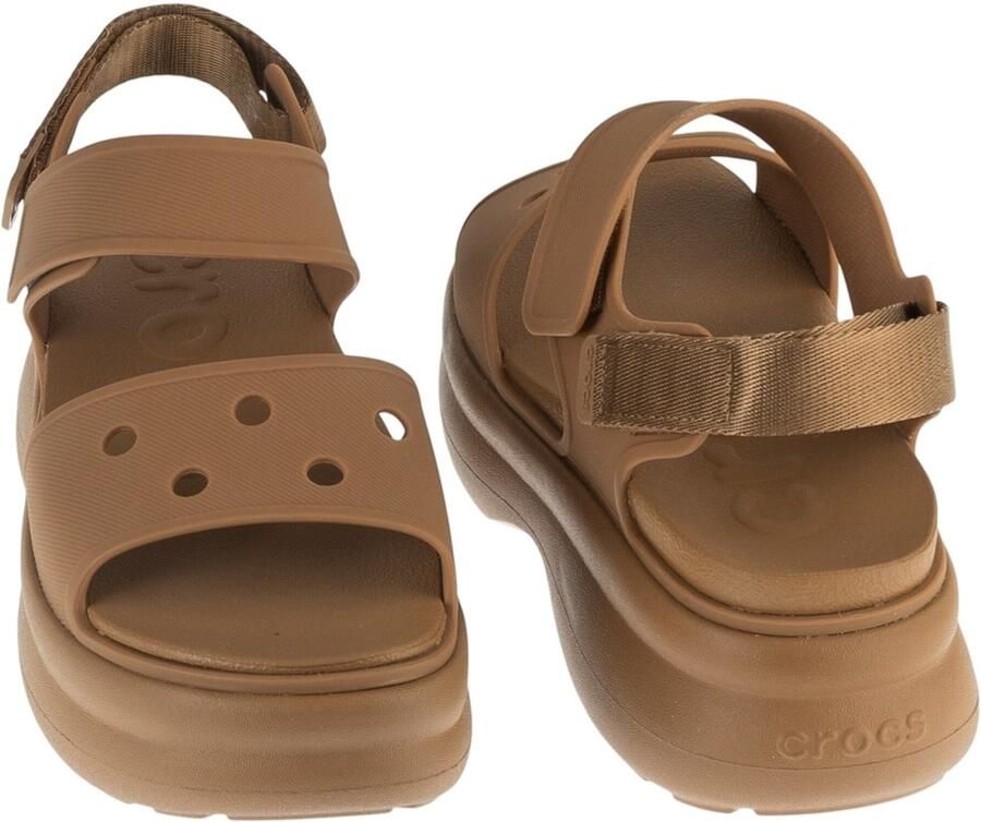 Crocs Sandaal 'Sandalen mit Klettverschluss „Soho y Strap“' bruin - Foto 7