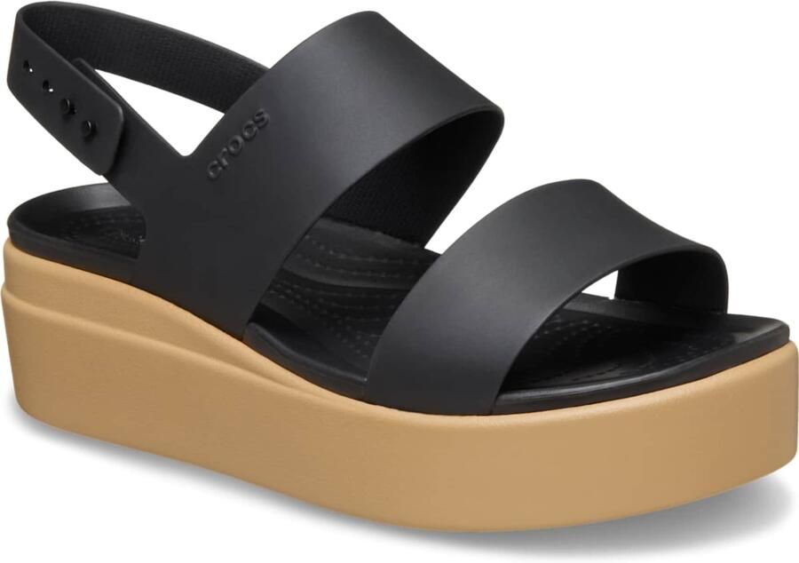 Crocs Sandaal bruin zwart gemêleerd - Foto 4