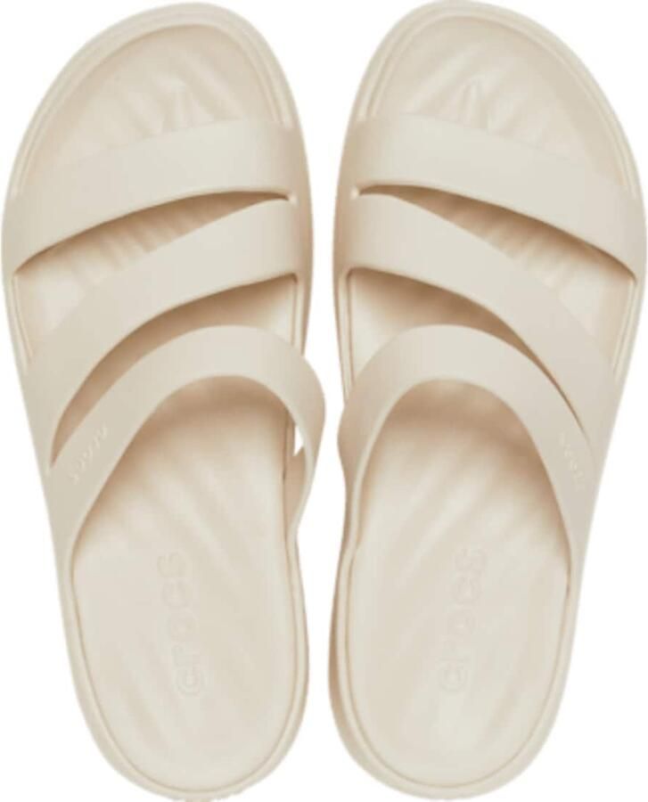 Crocs Badslippers Getaway Strappy zomerschoen badschoen zwembadglijbanen met modieuze bandjes - Foto 5