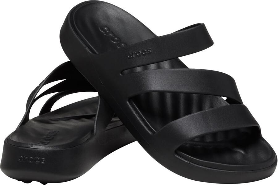 Crocs Badslippers Getaway Strappy zomerschoen badschoen zwembadglijbanen met modieuze bandjes - Foto 8