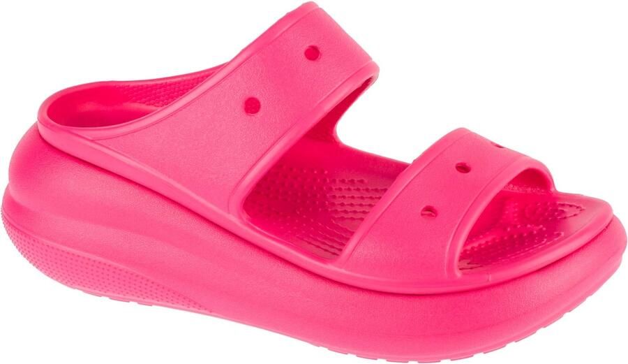 Crocs Classic Crush Sandalen Dragon Fruit Platformzool Comfortabele Pasvorm - Foto 3