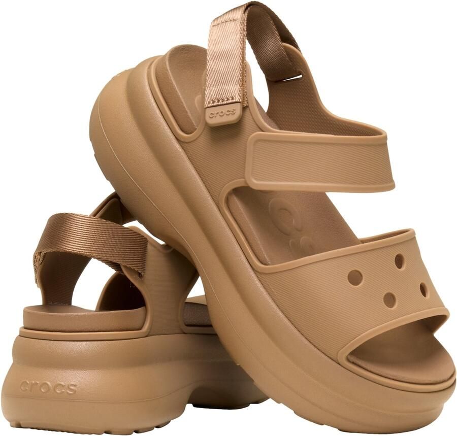 Crocs Sandaal 'Sandalen mit Klettverschluss „Soho y Strap“' bruin - Foto 6