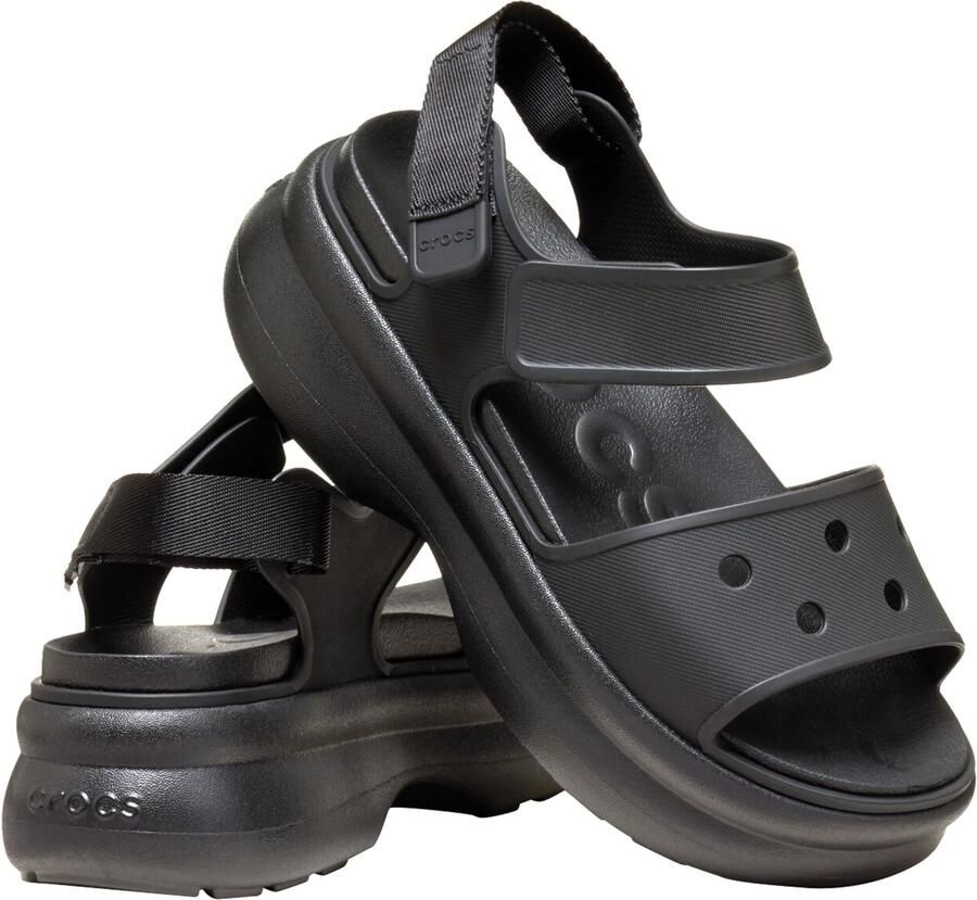 Crocs Sandaal 'Sandalen mit Klettverschluss „Soho y Strap“' zwart - Foto 3