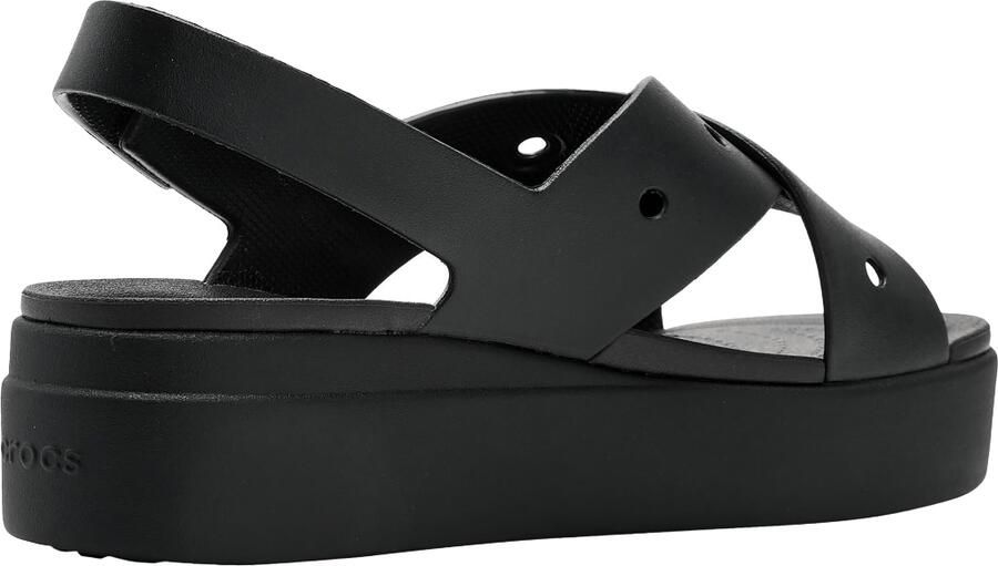 Crocs Brooklyn 4u sandalen met klittenband en gekruiste bandjes - Foto 4