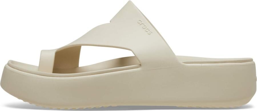 Crocs Getaway Serie Platform Teenslippers 41-42 Sandstone