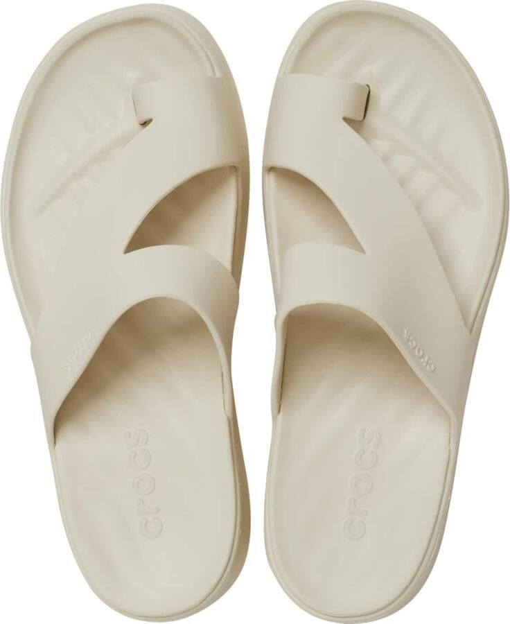 Crocs Getaway Serie Platform Teenslippers 41-42 Sandstone - Foto 2