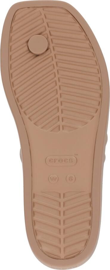 Crocs Miami Teenband Sandaal Milk Chocolate Minimalistische Pasken - Foto 3