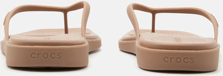 Crocs Miami Dames Flip Flops Lichtgewicht TPU Bandjes Milk Chocolate - Foto 6