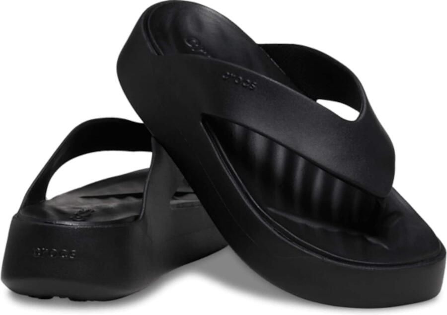 Crocs Teenslippers Getaway Platform Flip plateau zomerschoen pantoffels met modieuze plateauzool - Foto 8