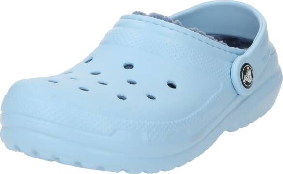 Crocs Kid's Classic Lined Clog Pantoffels maat M6 W8 blauw - Foto 2