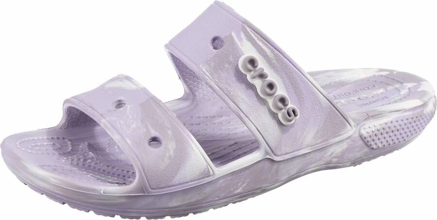 Crocs Classic Marbled Sandal Lavender - Foto 3