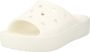 Crocs Classic Platform Slide 208180-100 Vrouwen Wit Slippers - Thumbnail 2