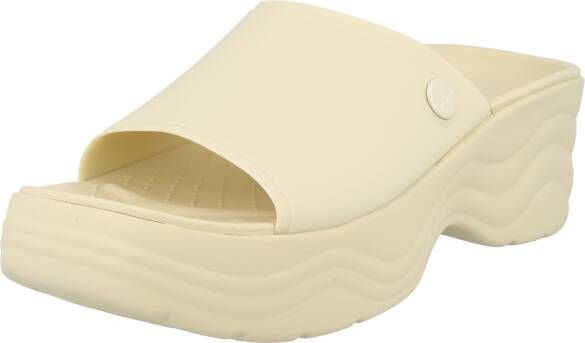 Crocs Skyline Slide Dames Klapki Bone Platform Comfort - Foto 3