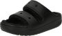 Crocs Classic Cozzzy Sandal Volwassenen Slippers Zwart Zwart - Thumbnail 6