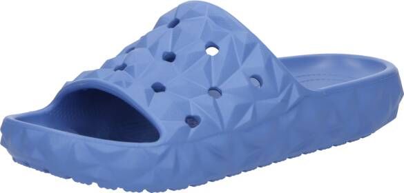 Crocs Classic Geometric Slide v2 Elemental Blue US M5 W7 - Foto 2