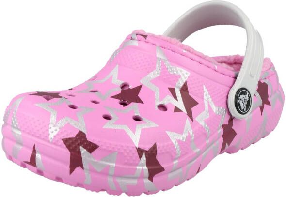 Crocs Classic Serie Ocieplana Disco Dans Klomp Taffy Roze Meerkleurig - Foto 4