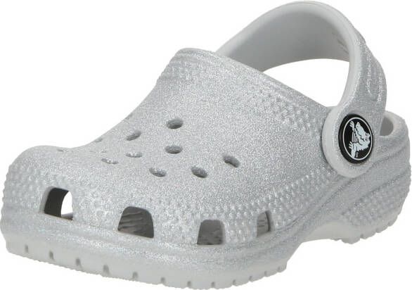 Crocs Classic Glitter Clog Unisex Kids 206993-0IC Zilver-36 37 - Foto 5