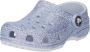 Crocs Classic Glitter Klompen Blauw Meisje - Thumbnail 2