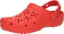 Crocs Classic Floral Clog Junior Red - Thumbnail 2