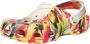 Crocs Kid's Classic Glow Marbled Clog Sandalen maat 36-37 meerkleurig - Thumbnail 2