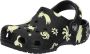 Crocs Classic Glow Space Klompen Zwart - Thumbnail 2
