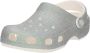 Crocs Kid's Classic Iridescent Glitter Sandalen maat 23-24 grijs - Thumbnail 9
