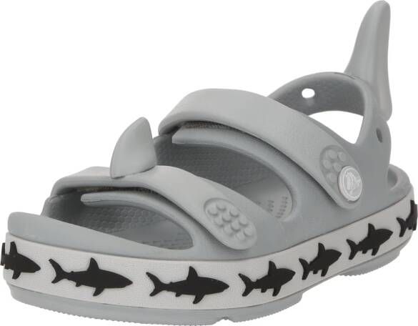 Crocs Crocband Cruiser Shark Sandalen Voor Peuters Grijs - Foto 2