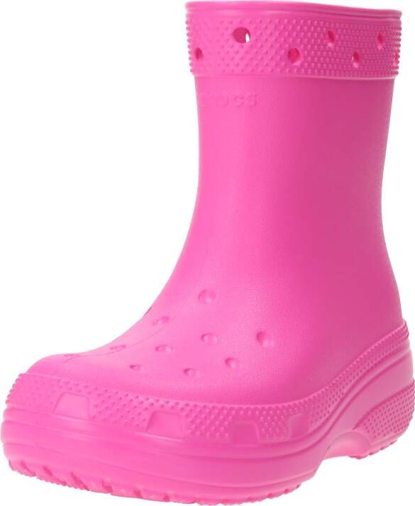 Crocs Kid's Classic Boot Rubberlaarzen maat M6 W8 roze - Foto 3